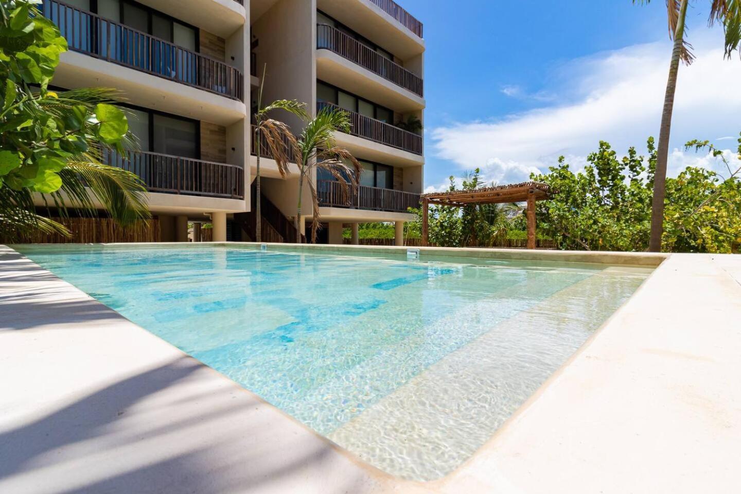 Pool View Loft Steps From The Ocean In Punta Cocos - C101 Hotel Holbox Eksteriør billede